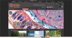 Desktop Screenshot of inra.fr